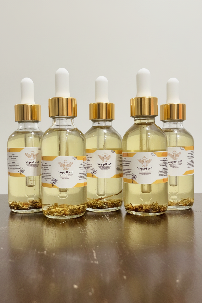 Bee Poppin’ Herbal Infused Growth Oil